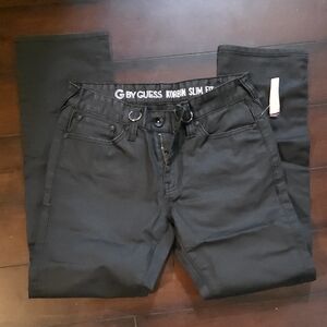 Guess Black Korbin Slim Fit Jeans